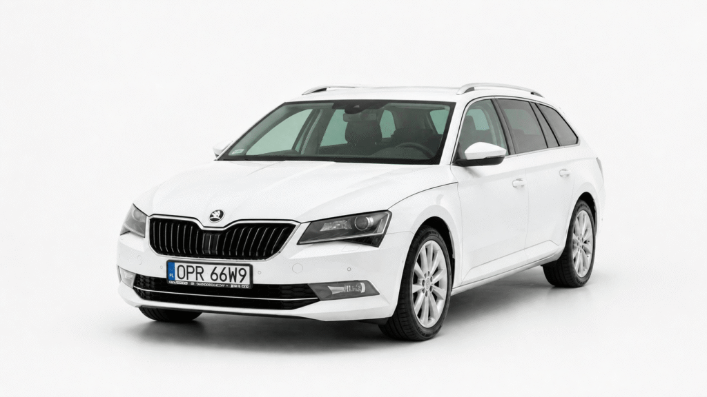 Wynajem auta Skoda SuperB Korfantow, Brzeg