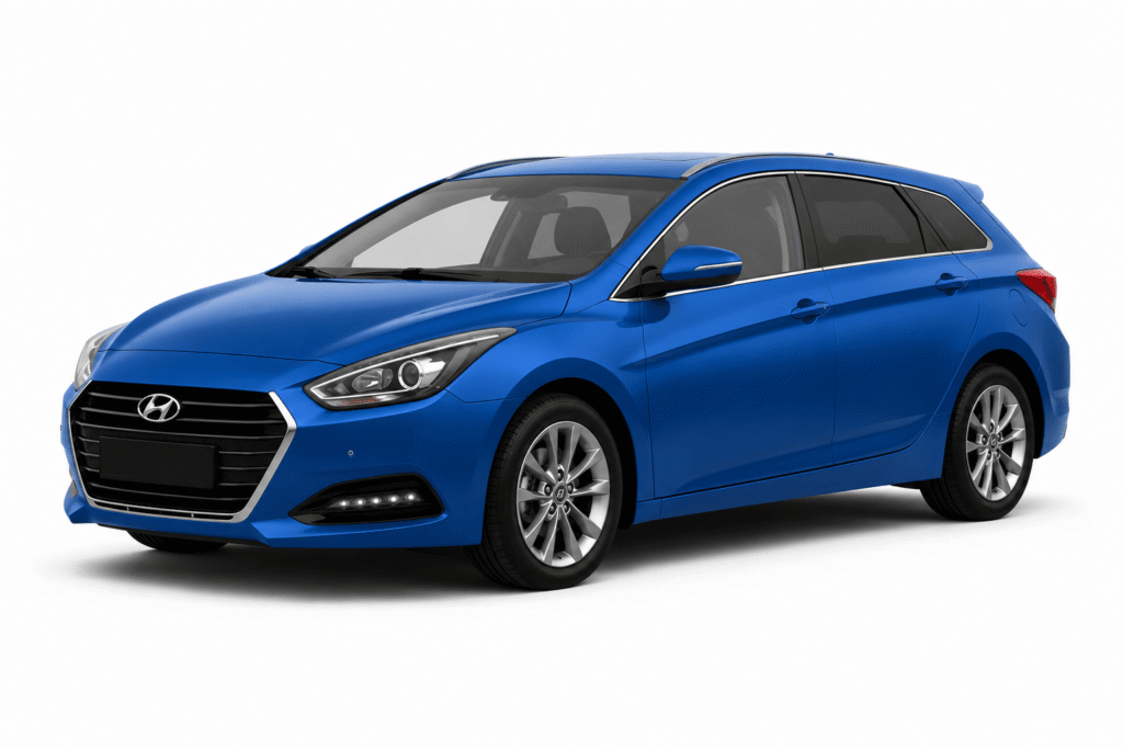 Wynajem auta Hyundai i40 niebieski Korfantow, Niemodlin