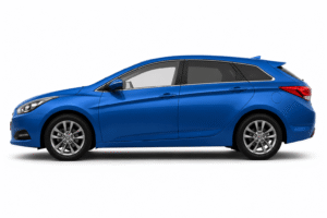 Wynajem auta Hyundai i40 niebieski Otmuchow, Paczkow